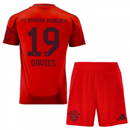 Goedkope FC Bayern München Alphonso Davies 19 Kids Thuistenue 2024-25